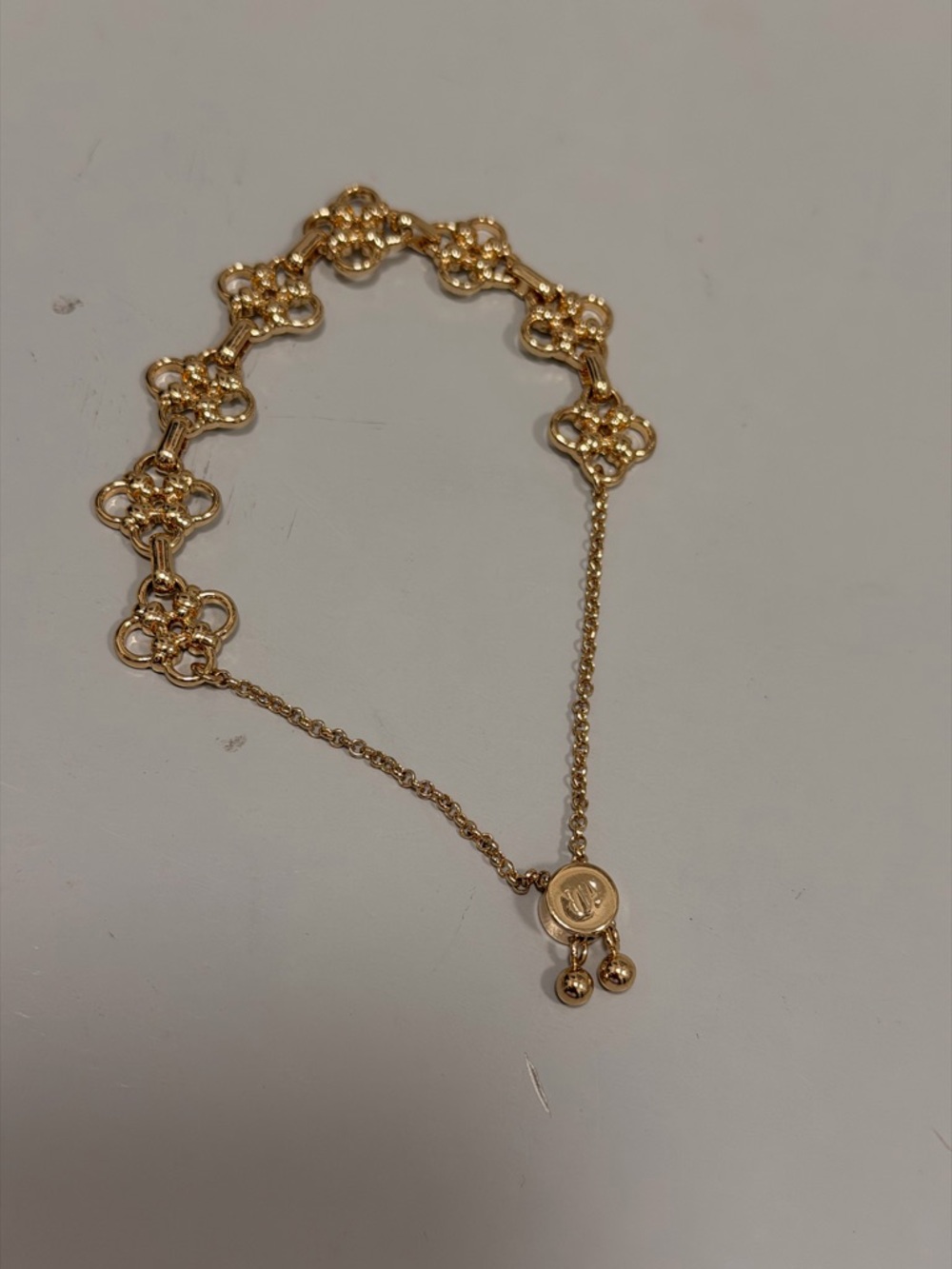 Bomb Party NWOT! Gold and Navy Multi-Layer Women's Bracelet Stack - Picture 5 of 7